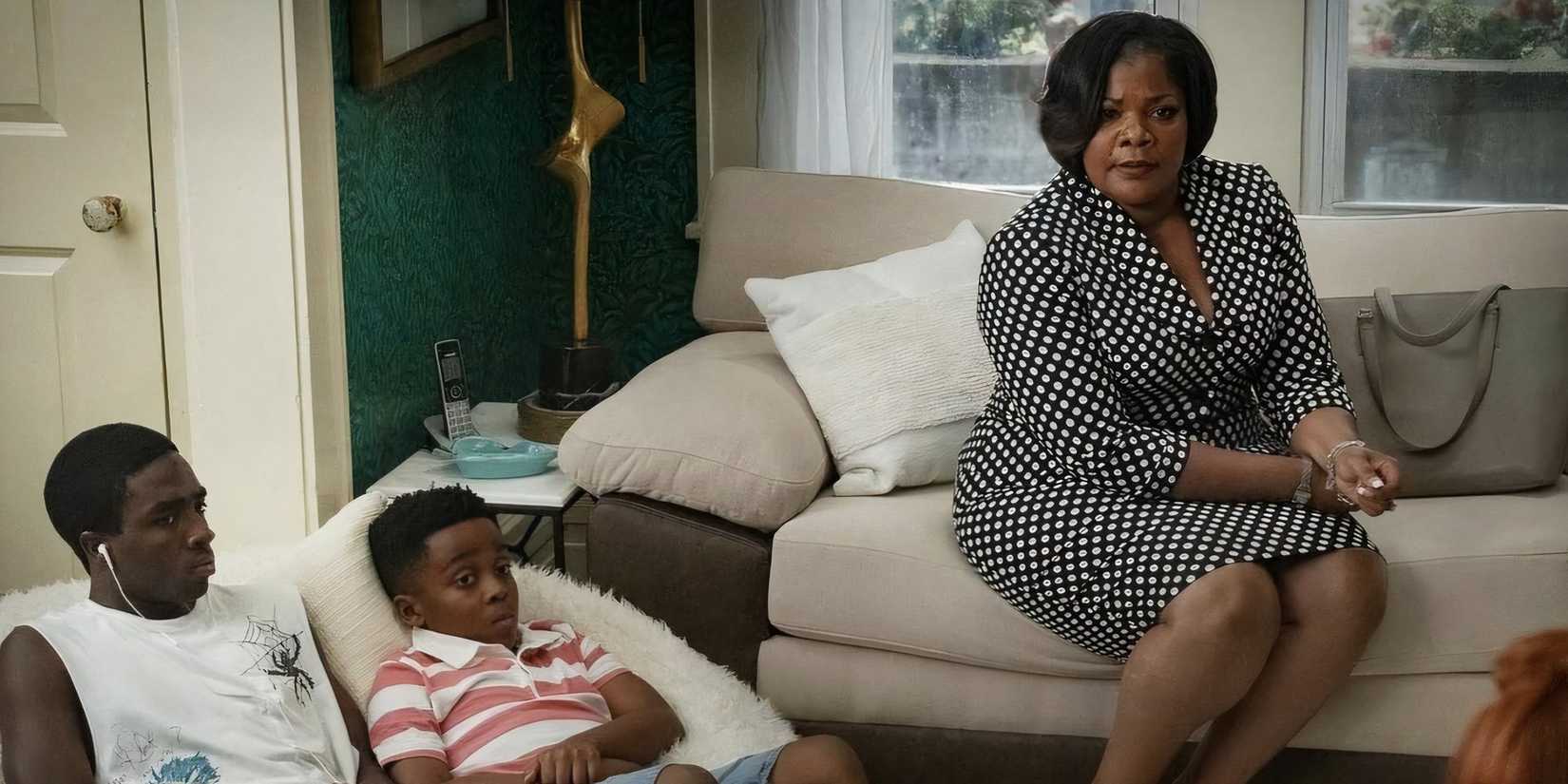 Cynthia and Ebony's two children in The Deliverance