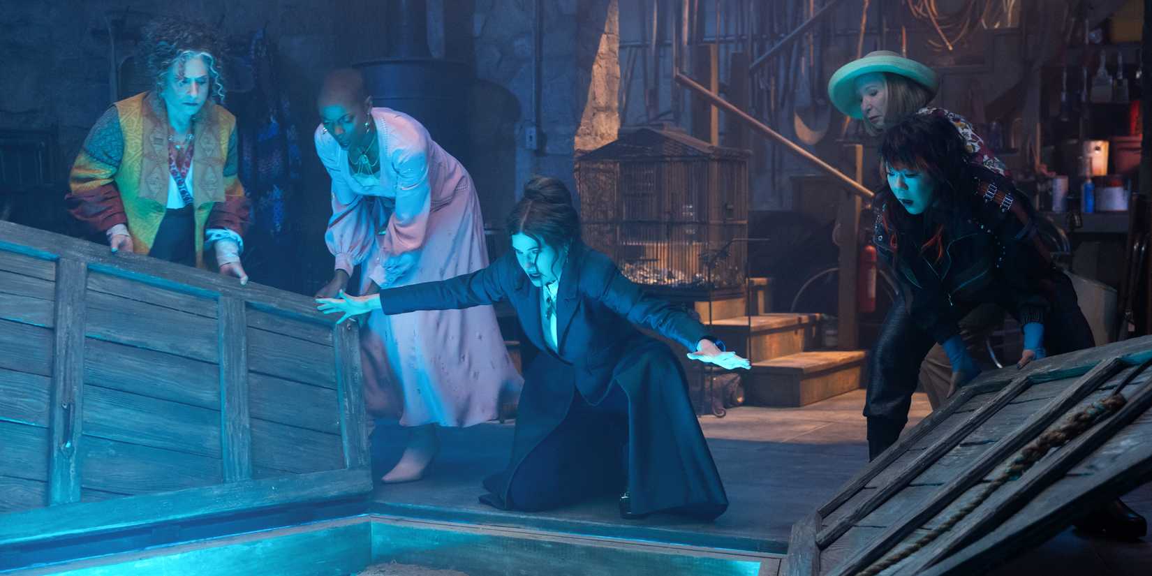 the door to the witches' road in agatha all along Cropped