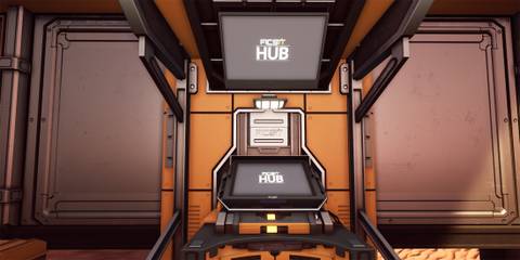 The Hub in Satisfactory