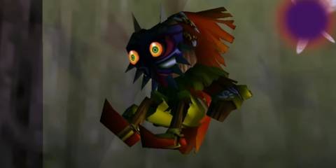 The Skull Kid in The Legend Of Zelda: Majora's Mask