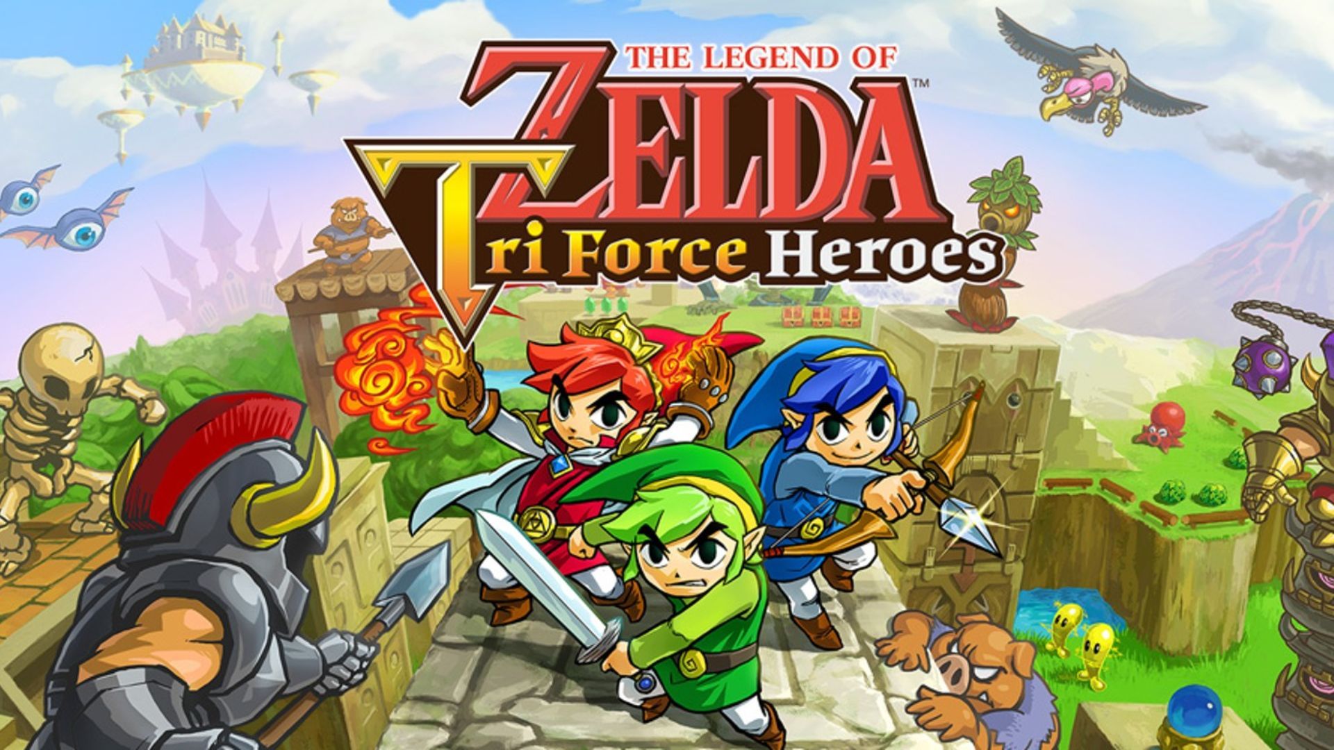 The Legend of Zelda Triforce Heroes trailer screenshot