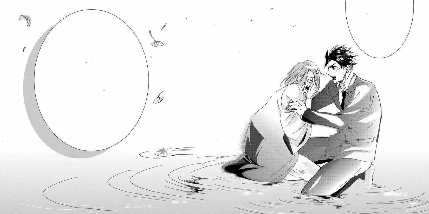 The main couple in Will You Marry Me Again If You Are Reborn after confessing their feelings for each other