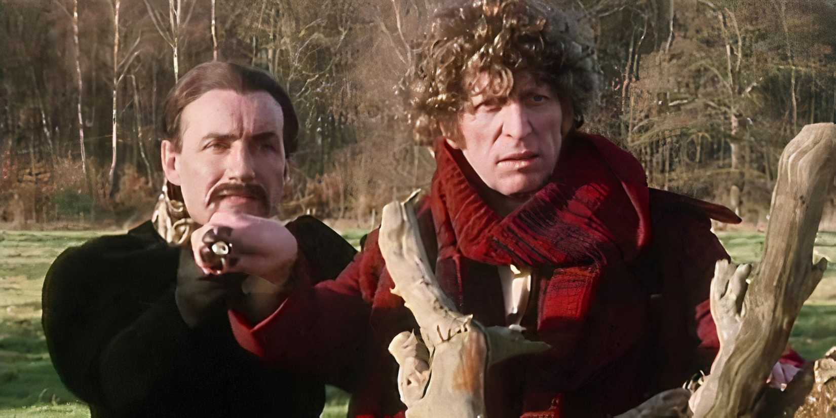 The Master and Doctor in Doctor Who Logopolis