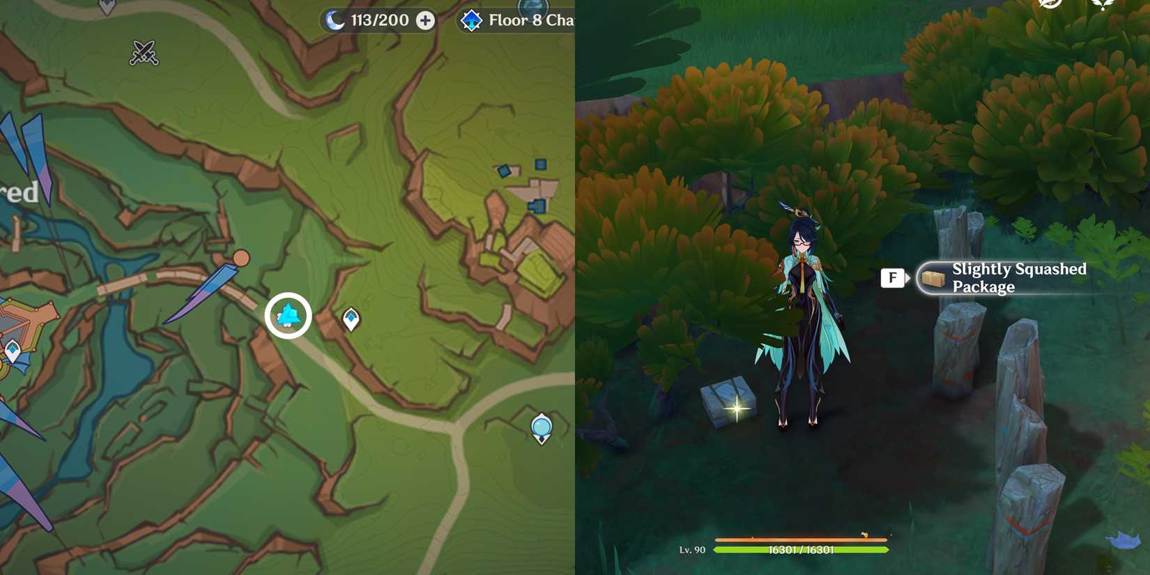 The Packages Returned Achievement Guide 2 - slightly squashed package