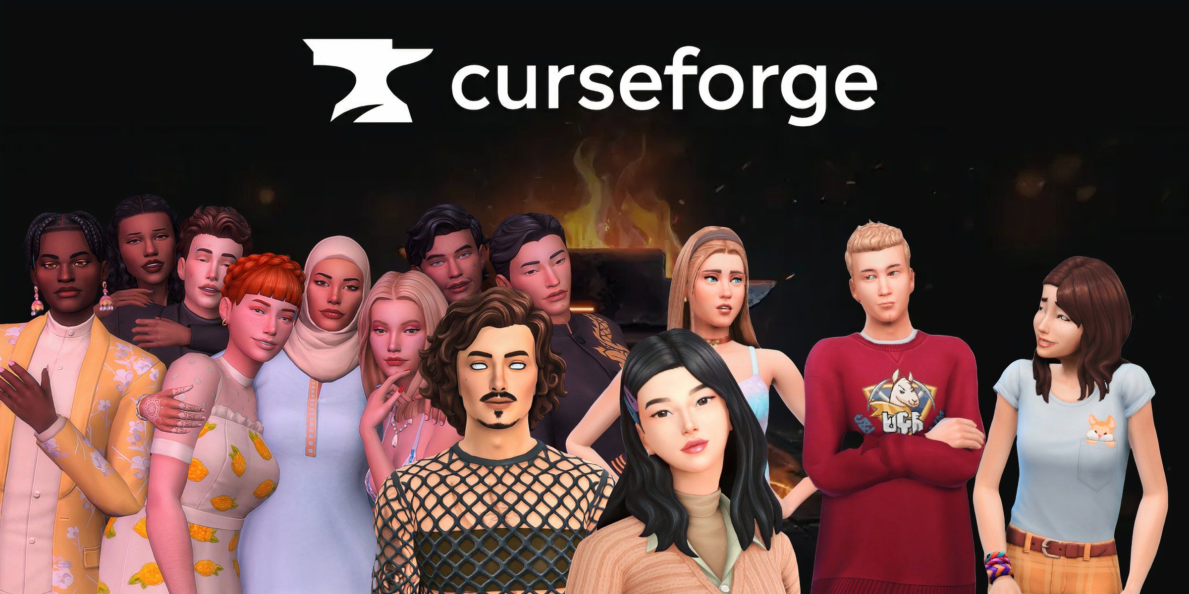 Лучшие симы для загрузки с Curseforge для The Sims 4