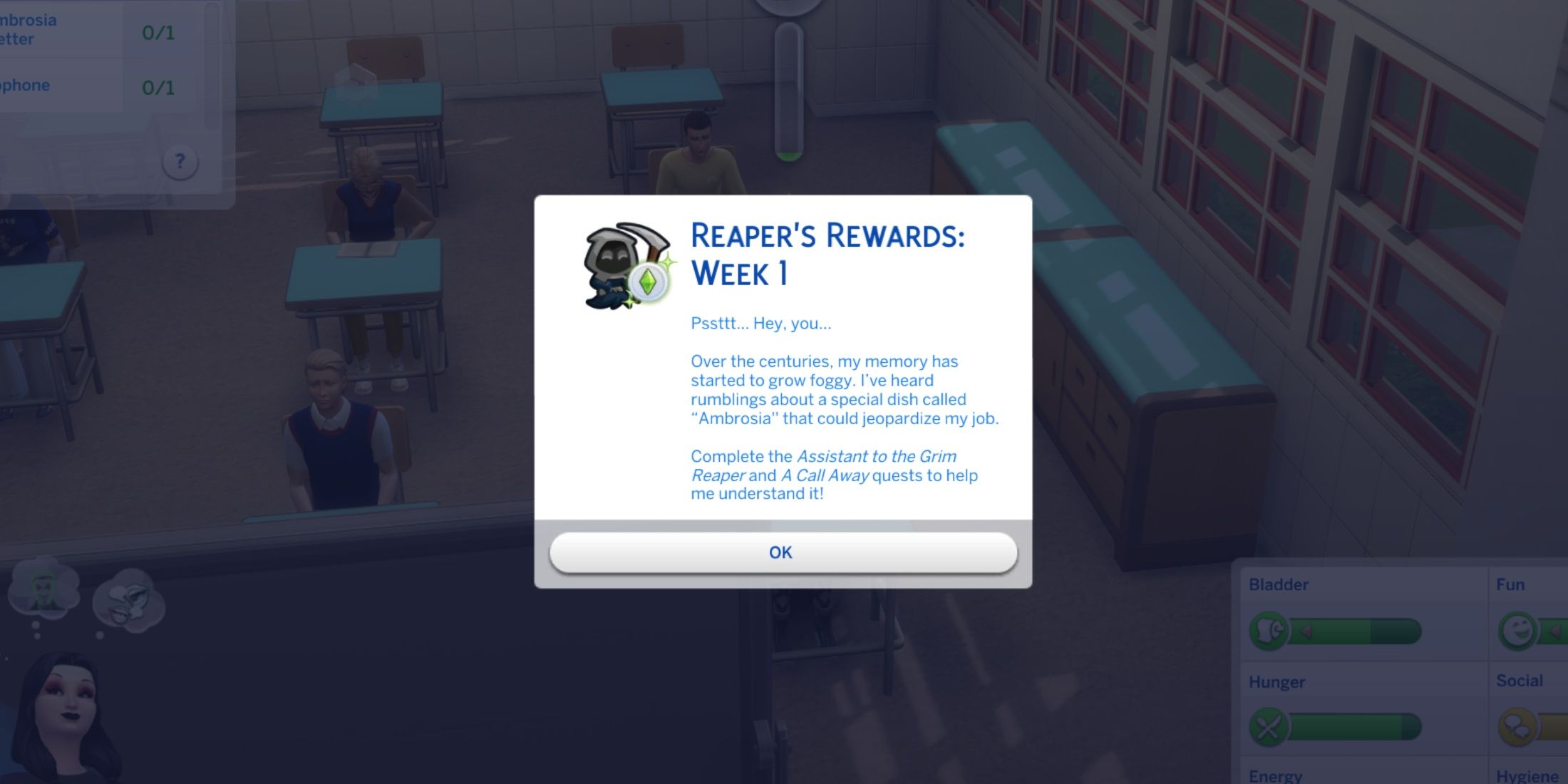 How to Complete the Reaper’s Rewards Week 1 Quests in The Sims 4