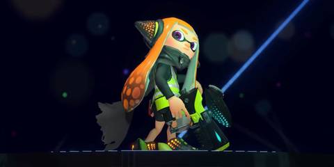 The Splatoon 2 Octo Expansino Hidden Boss The Inner Agent Looking To The Camera