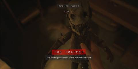 The Trapper Rellik Location The Casting of Frank Stone