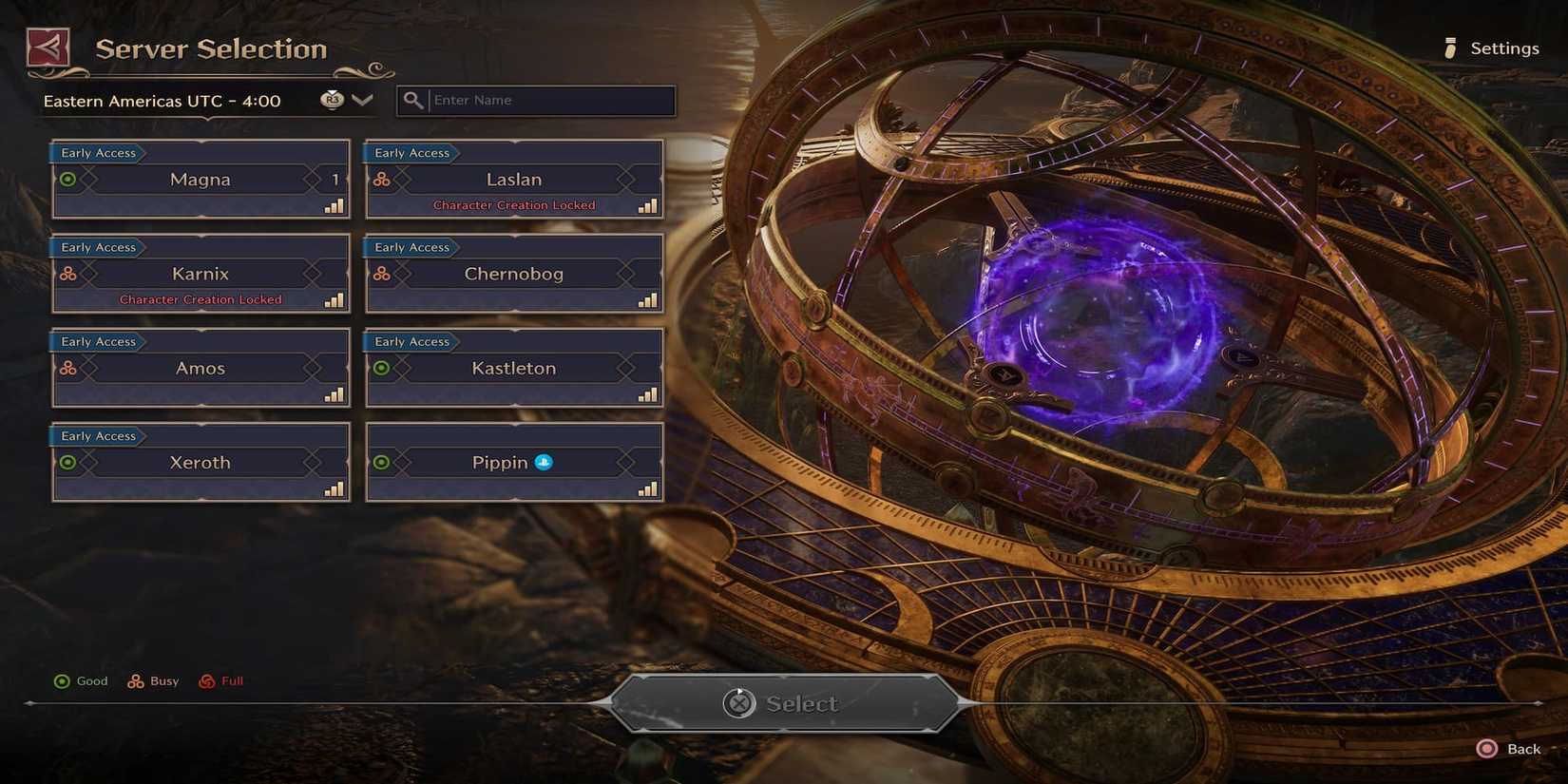 A List Of Servers With Many Being Early Access