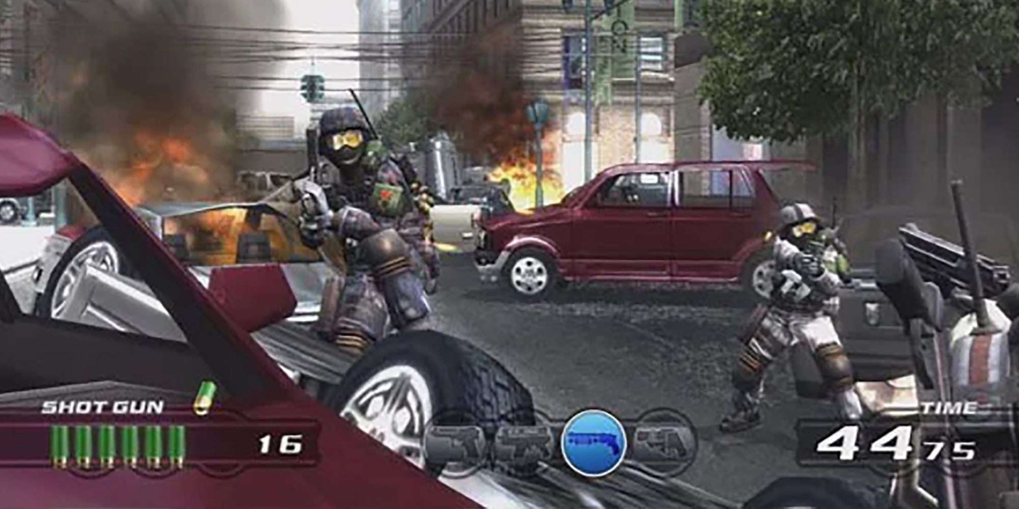 Time Crisis 4 Outdoor Mission