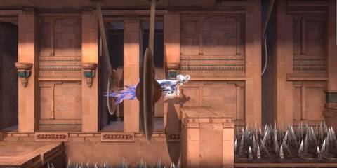 sargon wall running by a blade