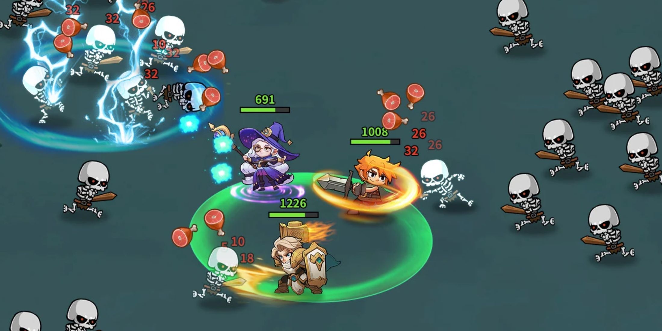 Top Heroes characters