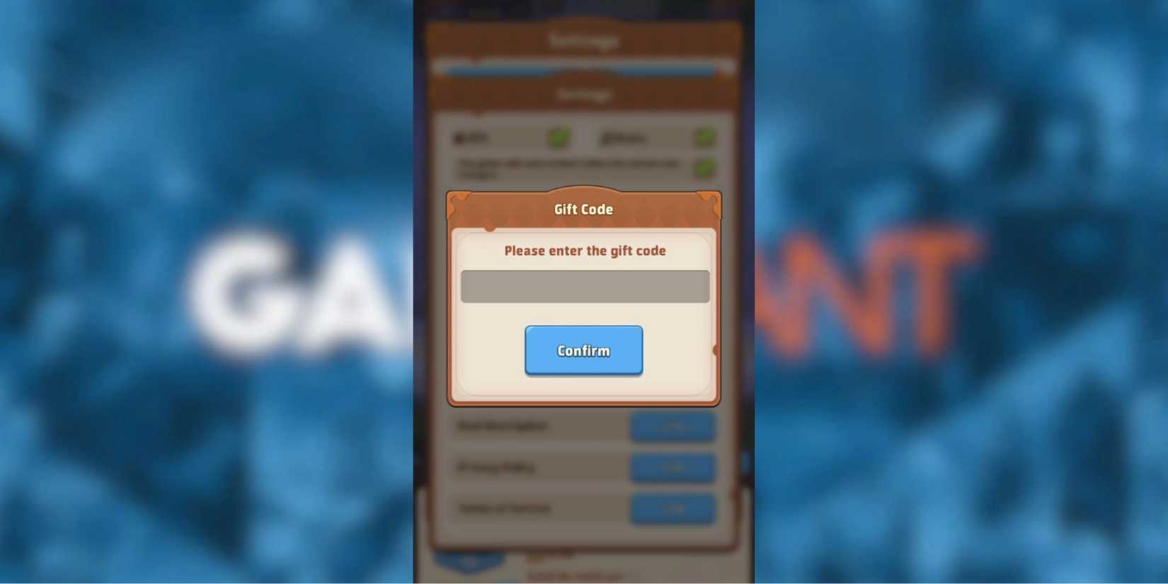 Top Heroes the codes tab