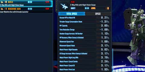 two way rifle gundam breaker 4