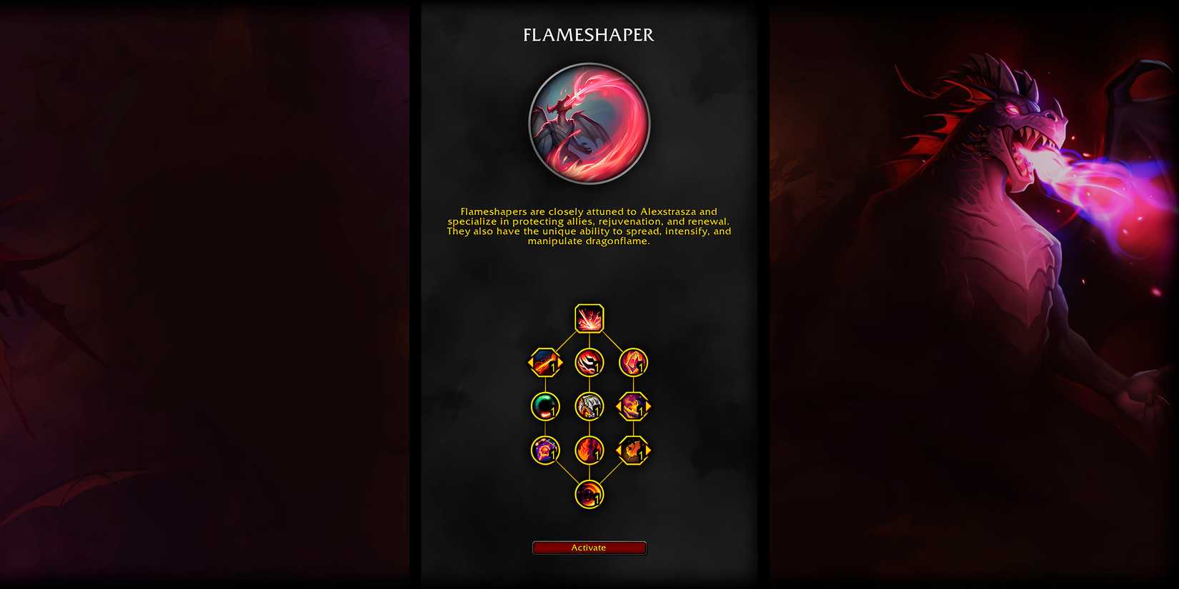 world of warcraft the war within flameshaper