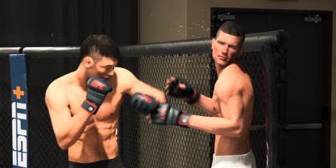 UFC 5 jab to lead hook frame 2