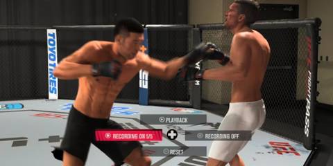 UFC 5 jab to straight body