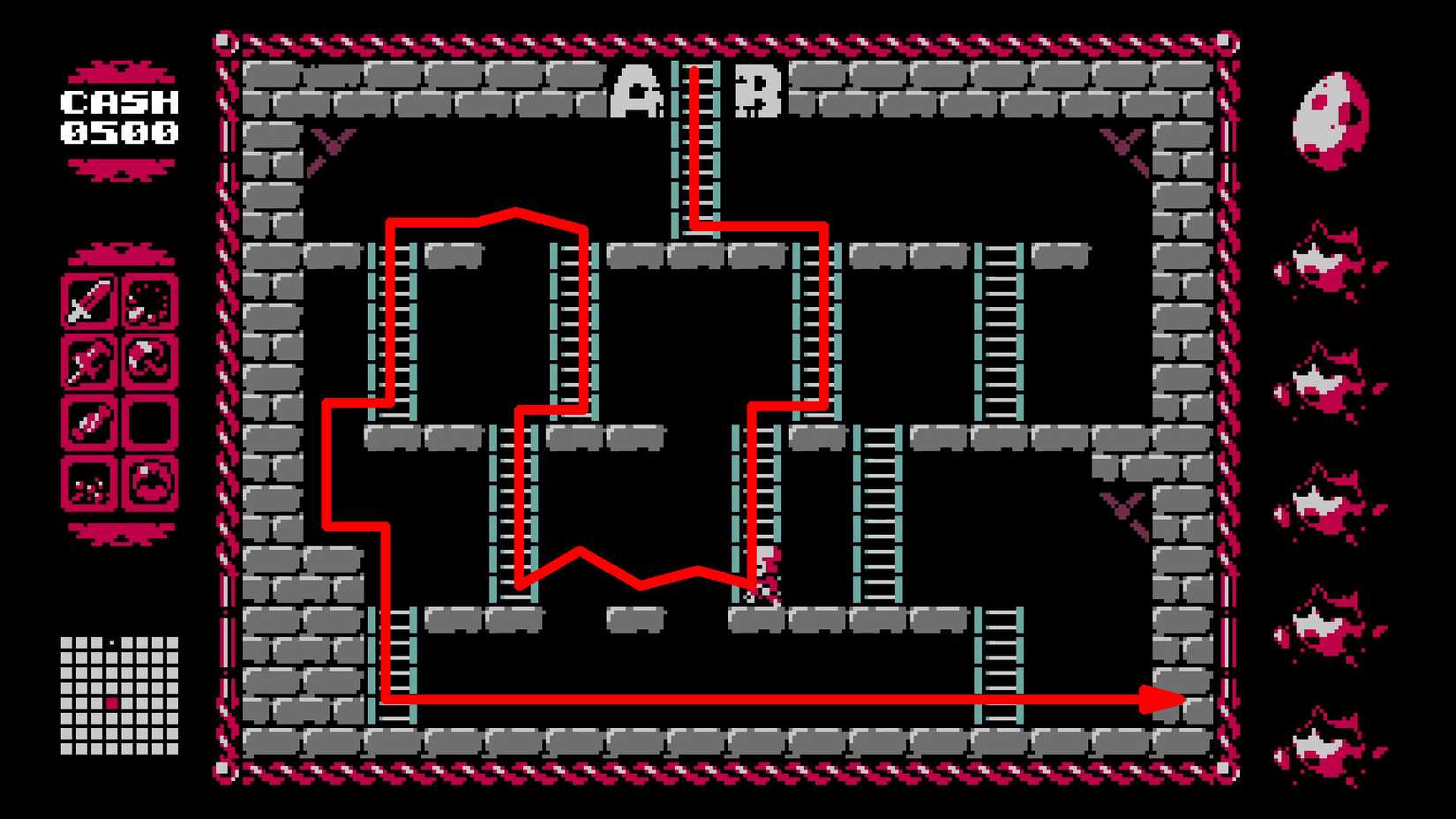 ufo 50 barbuta walkthrough