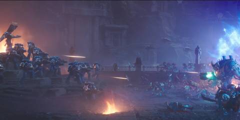 ultramarines vs Thousand sons in Space Marine 2