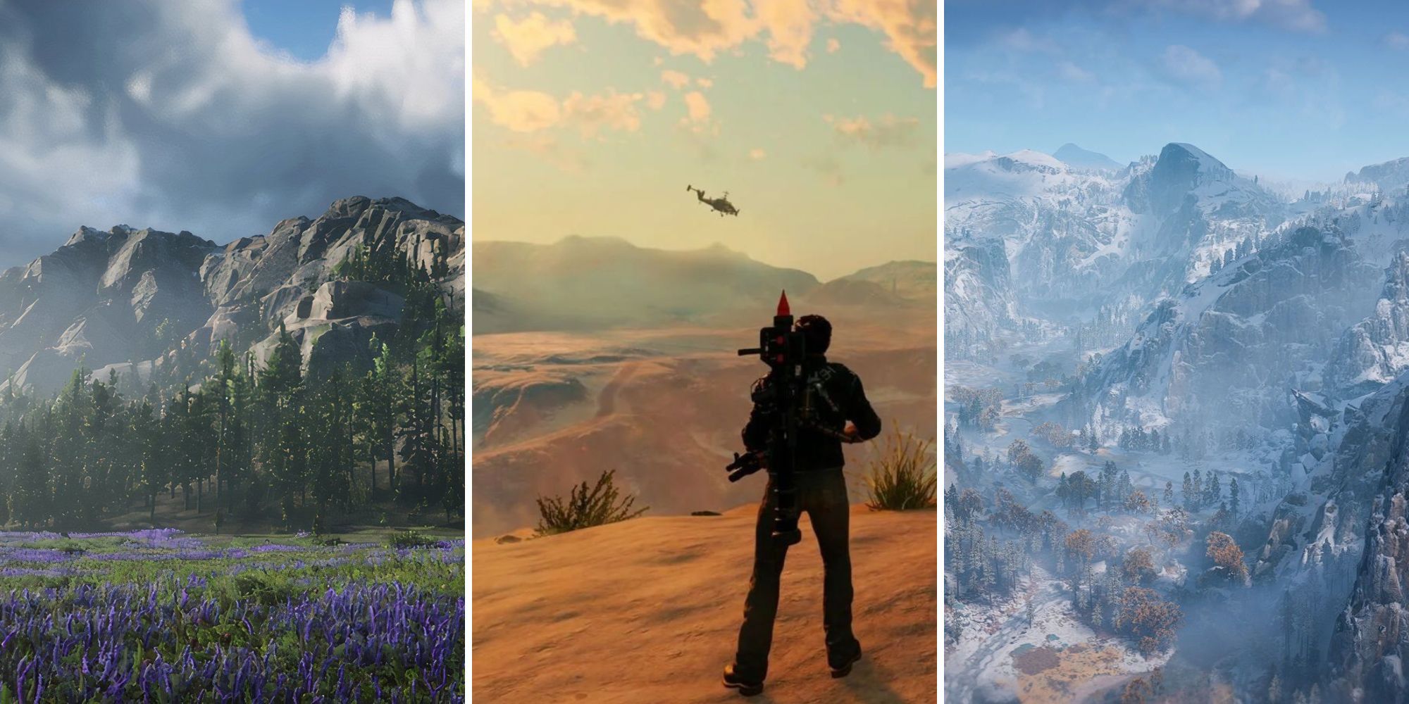 Open-World Games With The Most Diverse Biomes