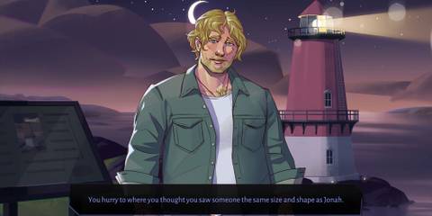 A player looking at Jonah in Boyfriend Dungeon