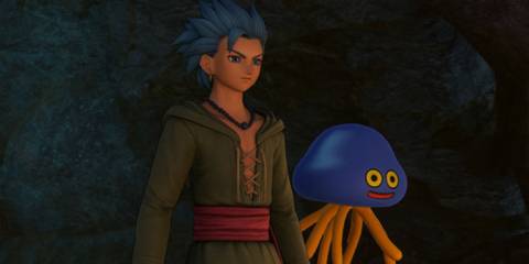 One of the player’s companions in Dragon Quest 11 S