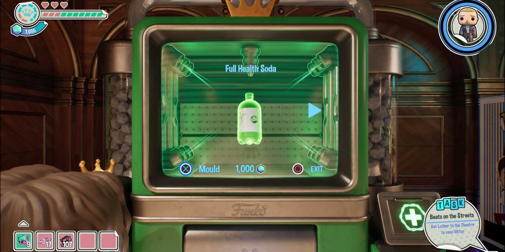 A Full Health Soda from Funko Fusion