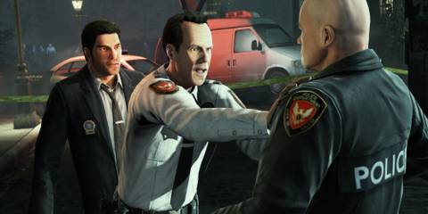 The police arguing in Murdered: Soul Suspect