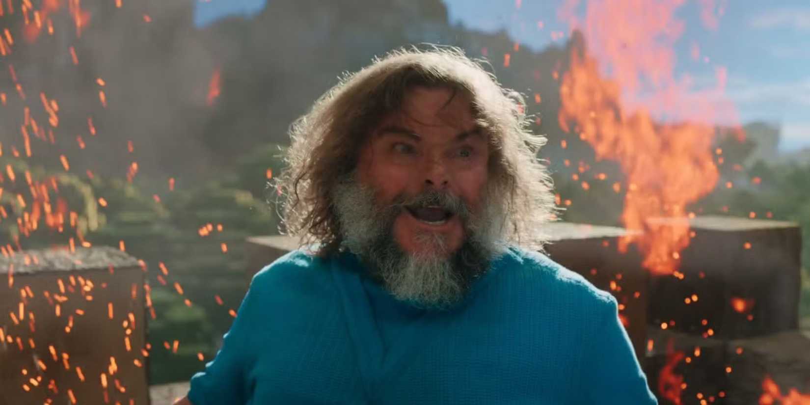 Jack Black as Steve in A Minecraft Movie