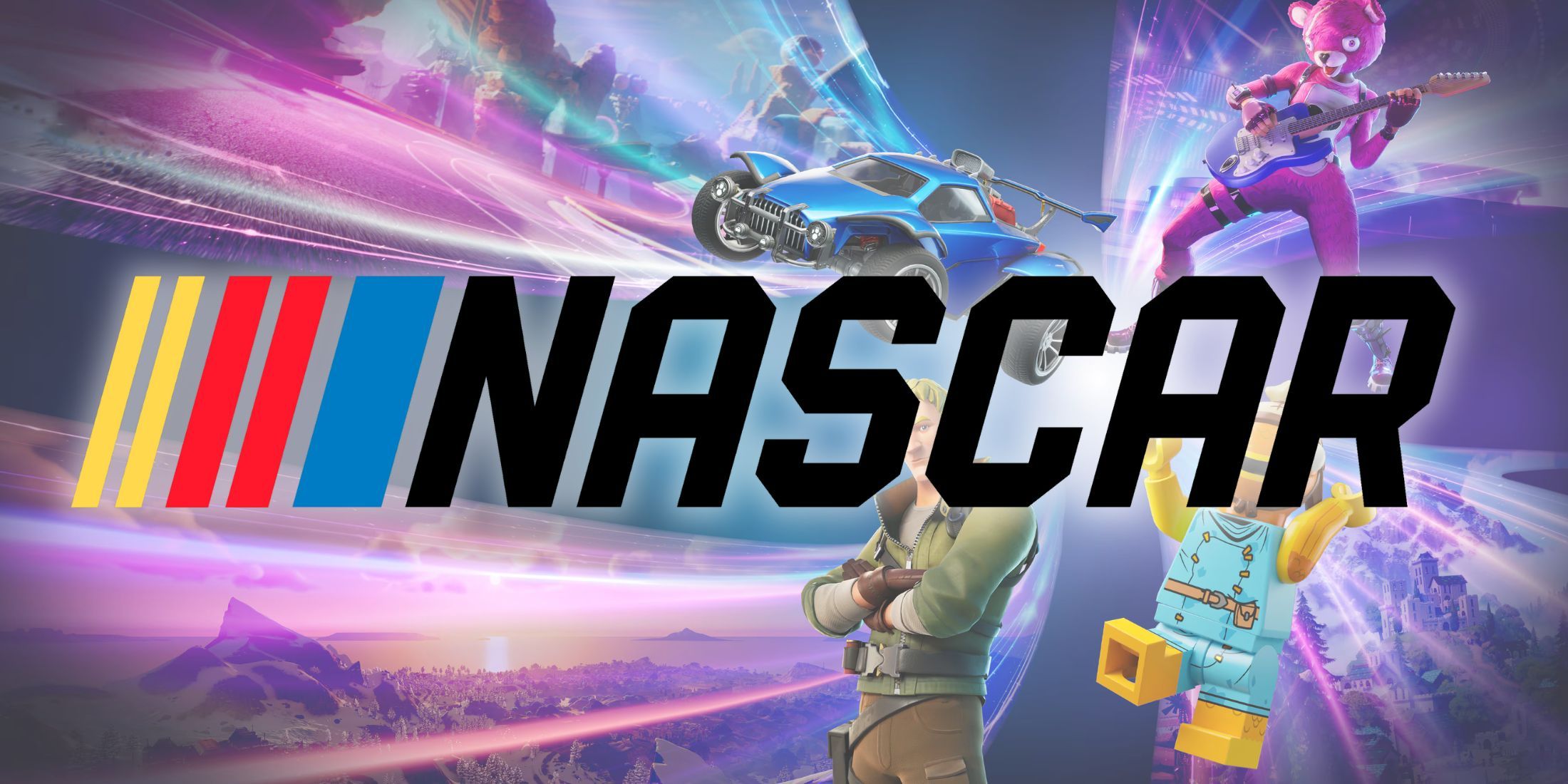 Fortnite teased an upcoming NASCAR collab, with more information on the way.