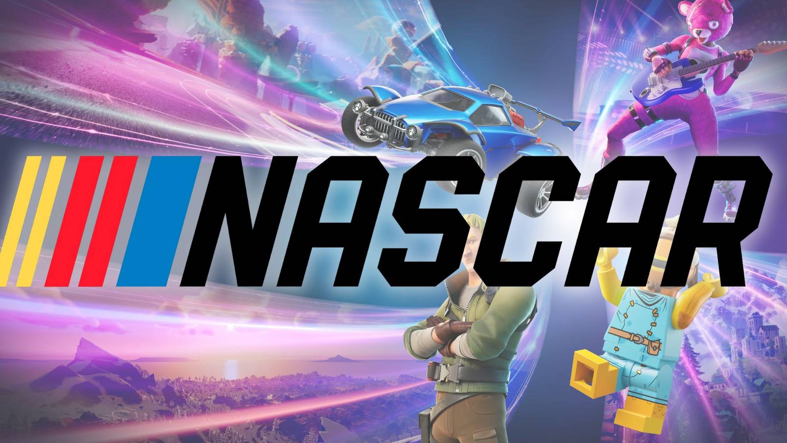 Fortnite teased an upcoming NASCAR collab, with more information on the way.