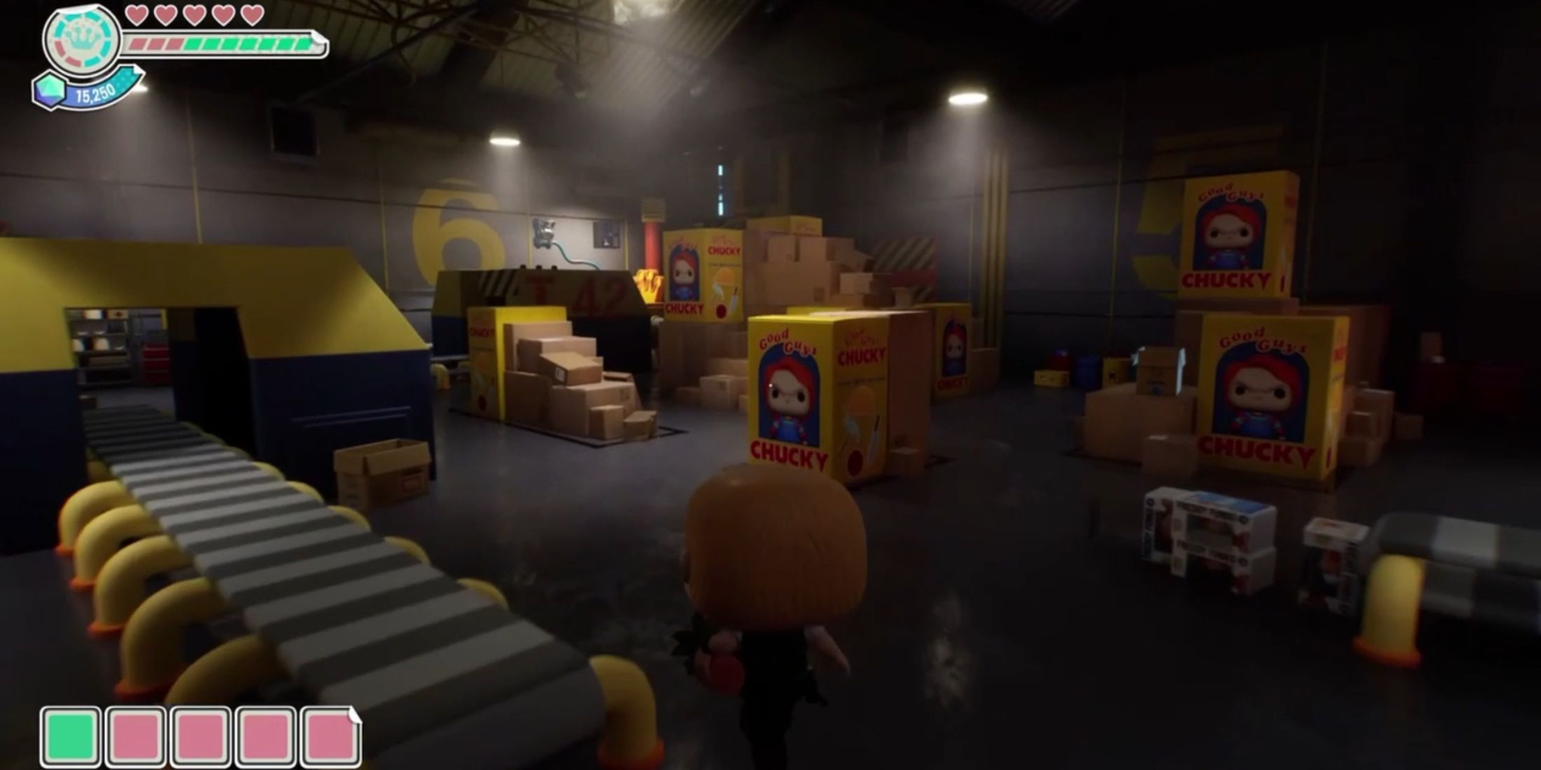 Chucky's hideout in Funko Fusion