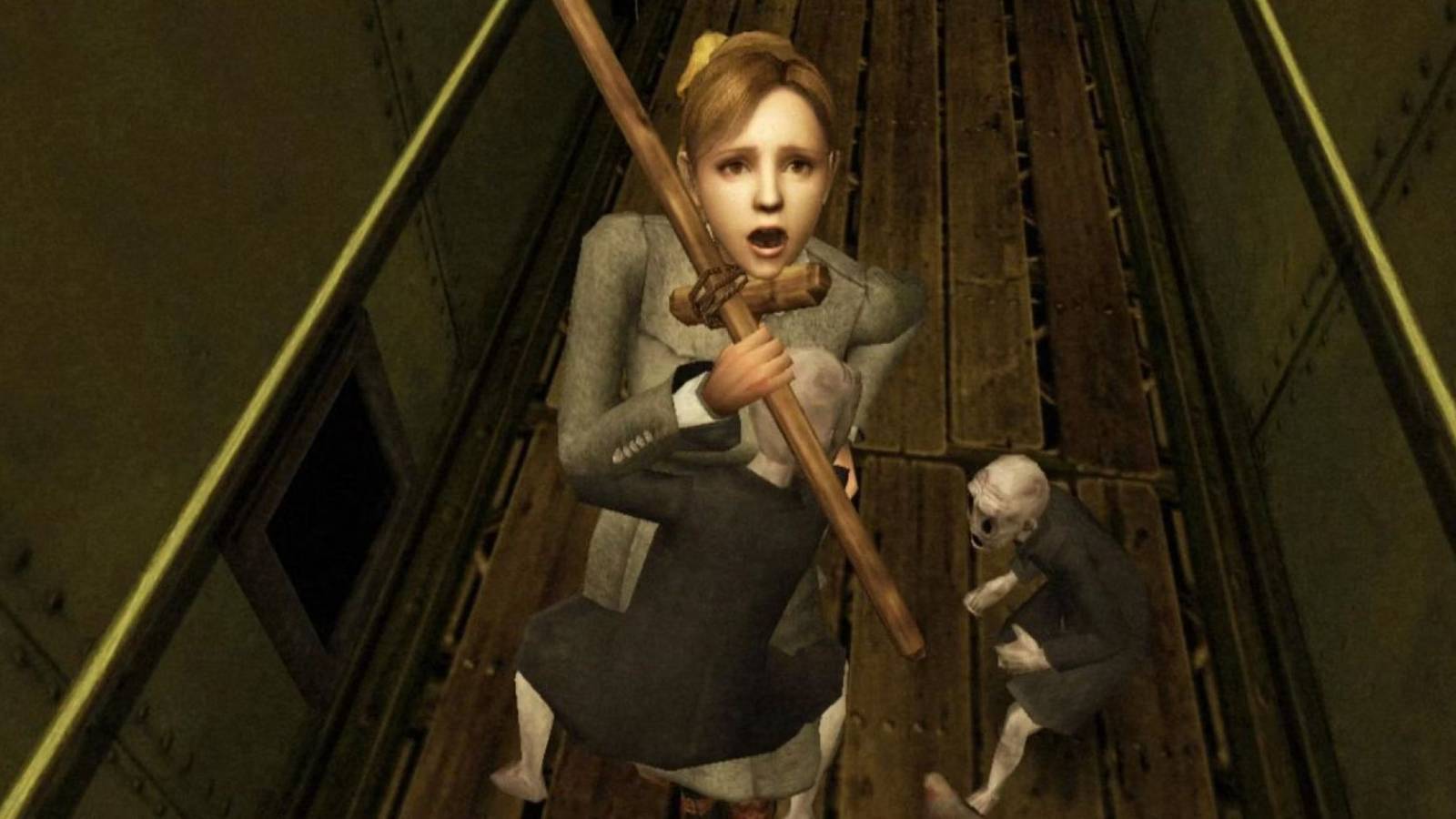 Jennifer screaming in Rule of Rose