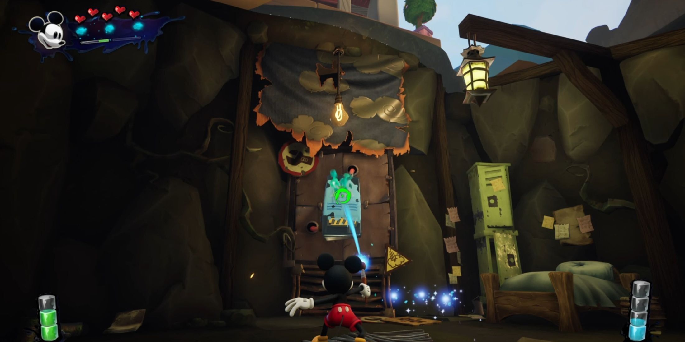 Disney Epic Mickey: Rebrushed - Ostown Phone Network Walkthrough