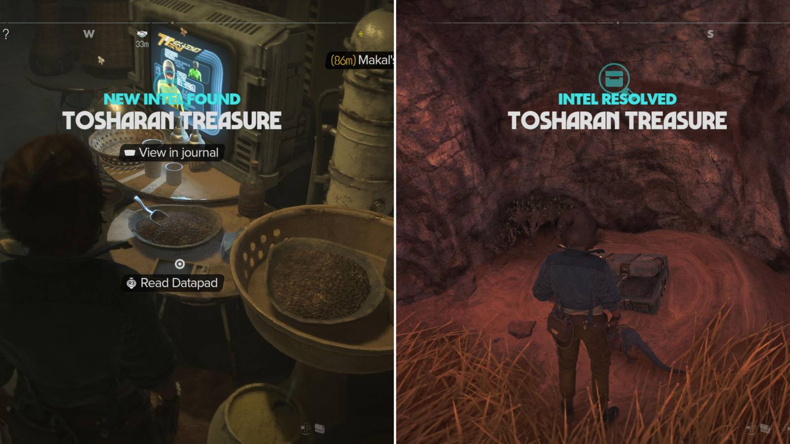 The Tosharan Treasure Intel Being Started & Finished