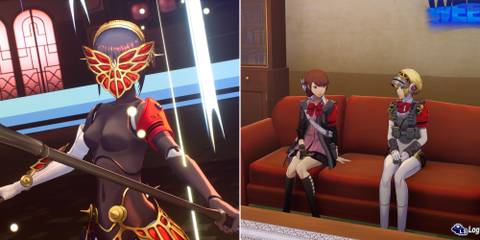 Shifting To Metis & Yukari and Aigis On The Dorm Couch 