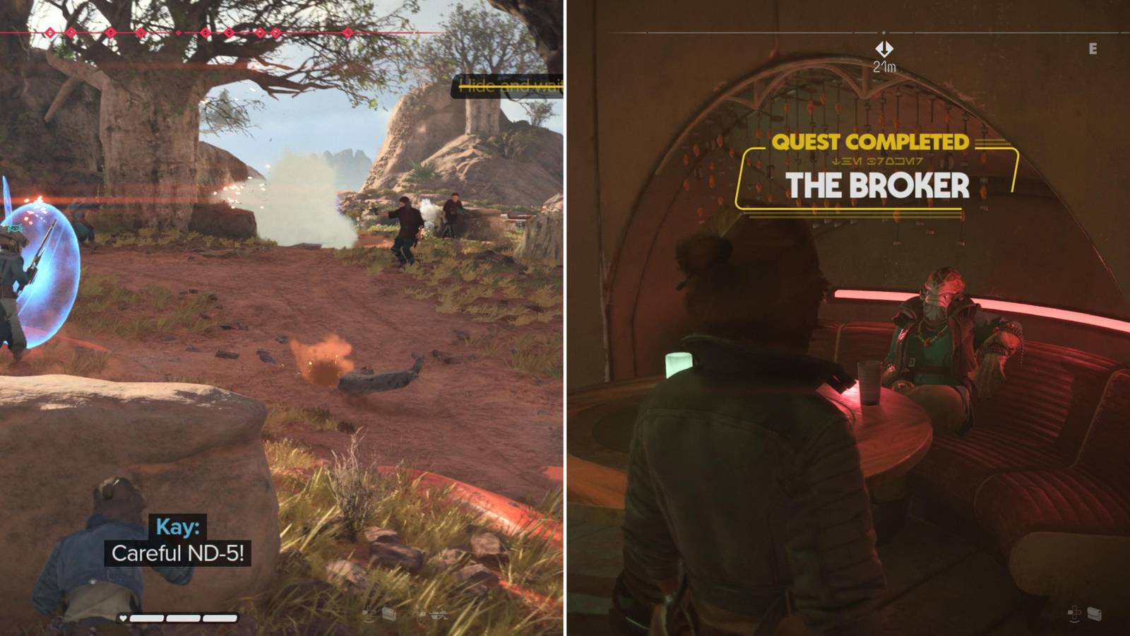 The Pykes & Crimson Dawn Fighting & The Broker Quest Being Completed