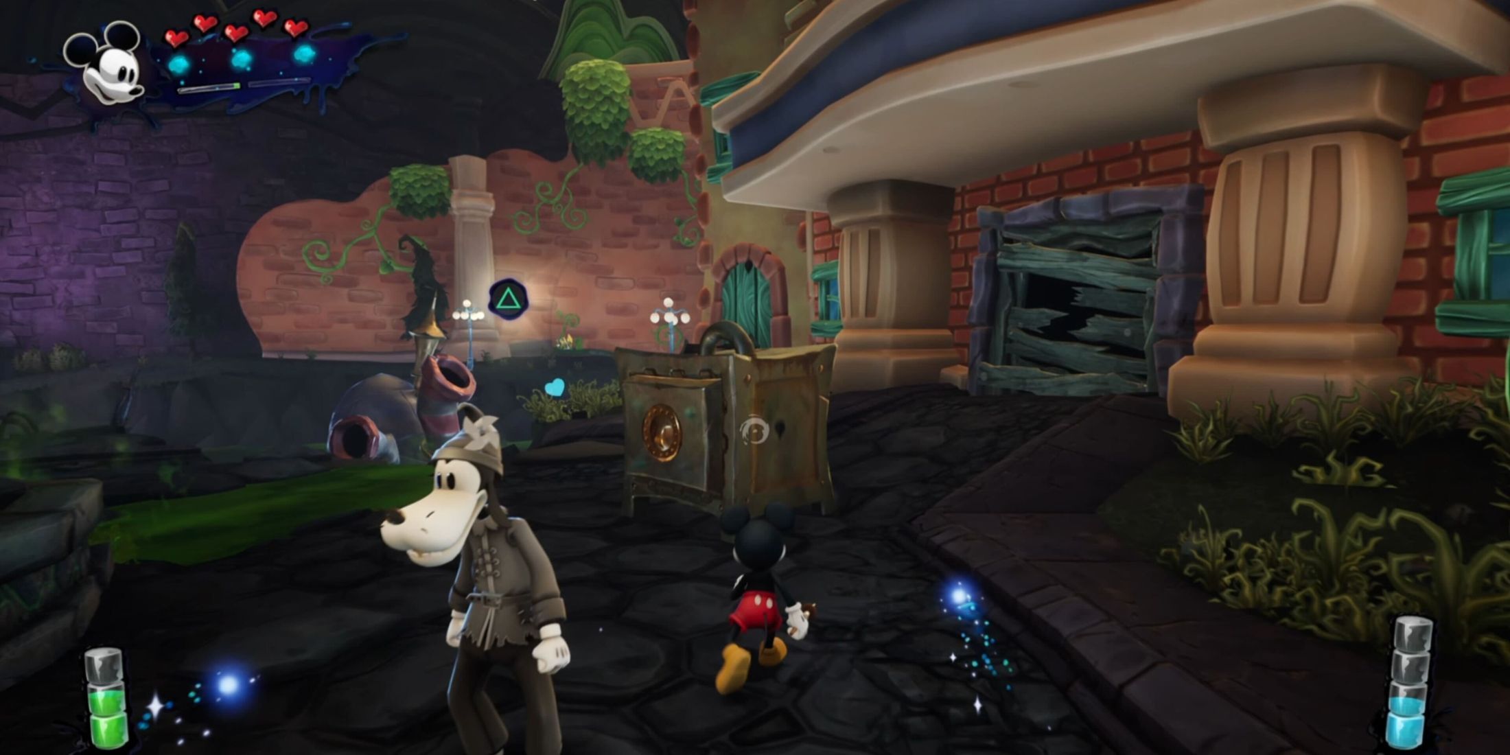 Disney Epic Mickey: Rebrushed - Ostown Phone Network Walkthrough