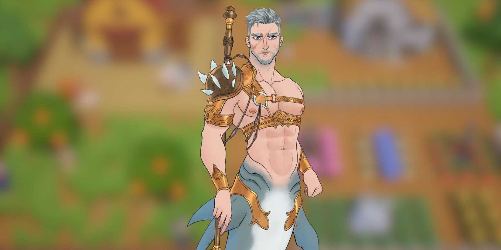 Semeru in front of a blurred background in Coral Island