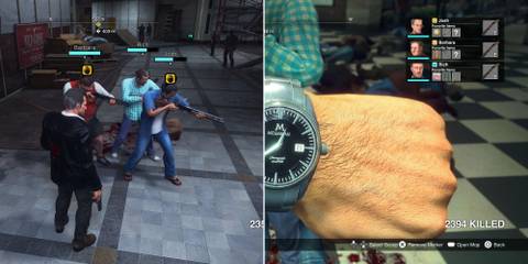 Frank Giving Survivors Guns & Checking His Watch and Affinities