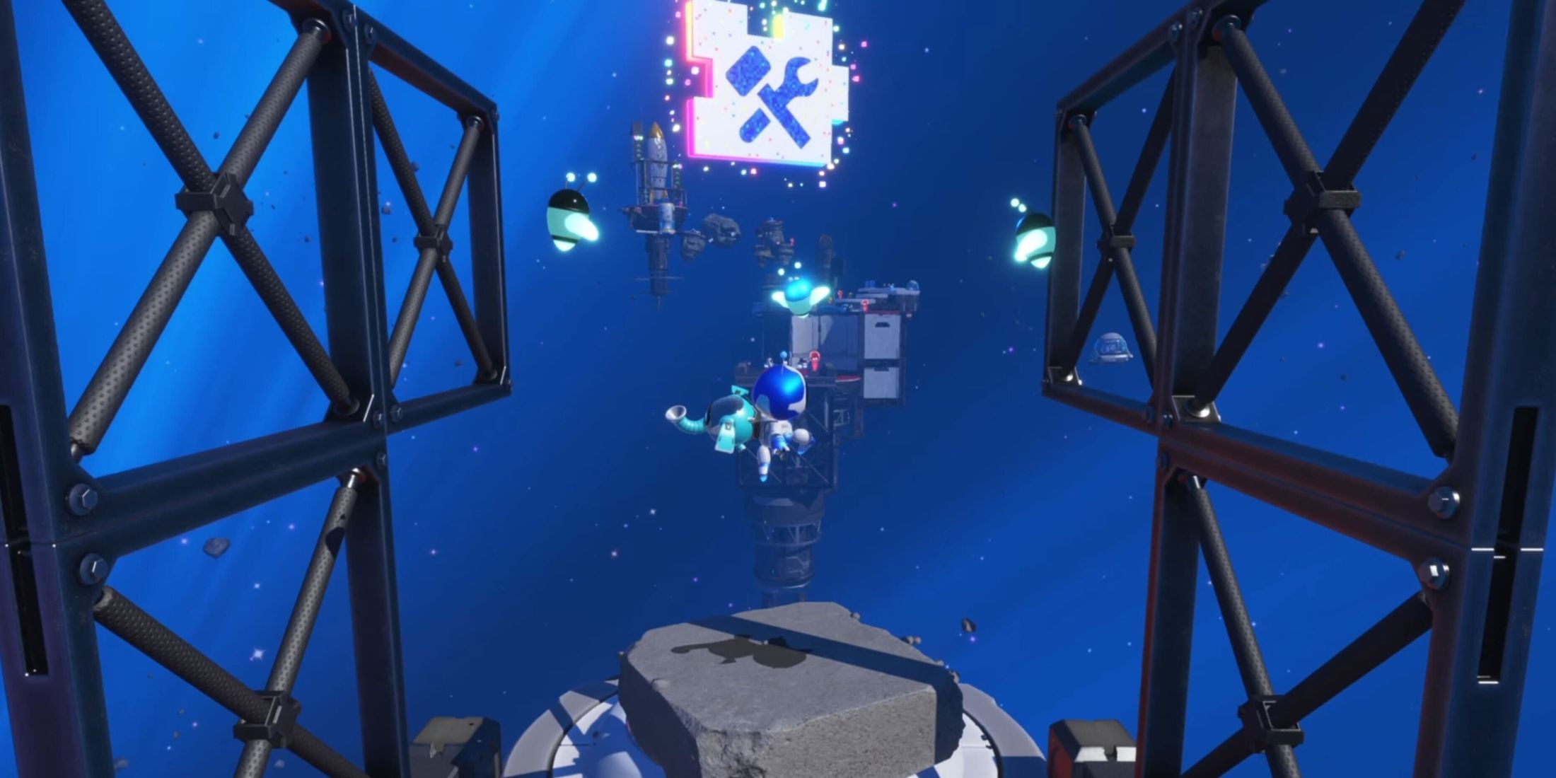 The first puzzle piece in Astro Bot's High-Suction Hero