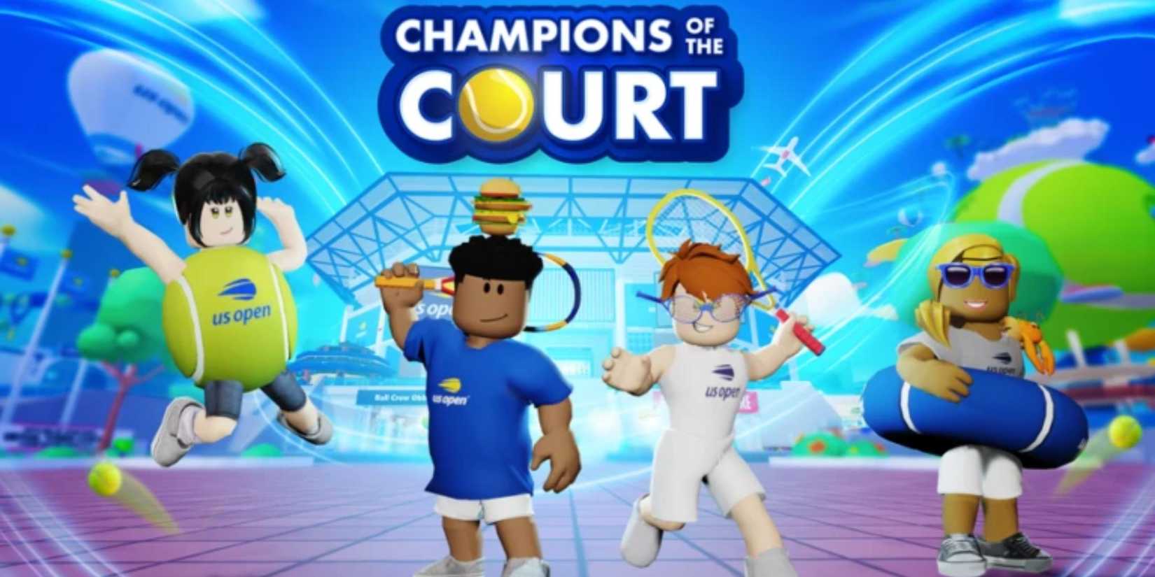 US Open: Champions of the Court Tennis characters