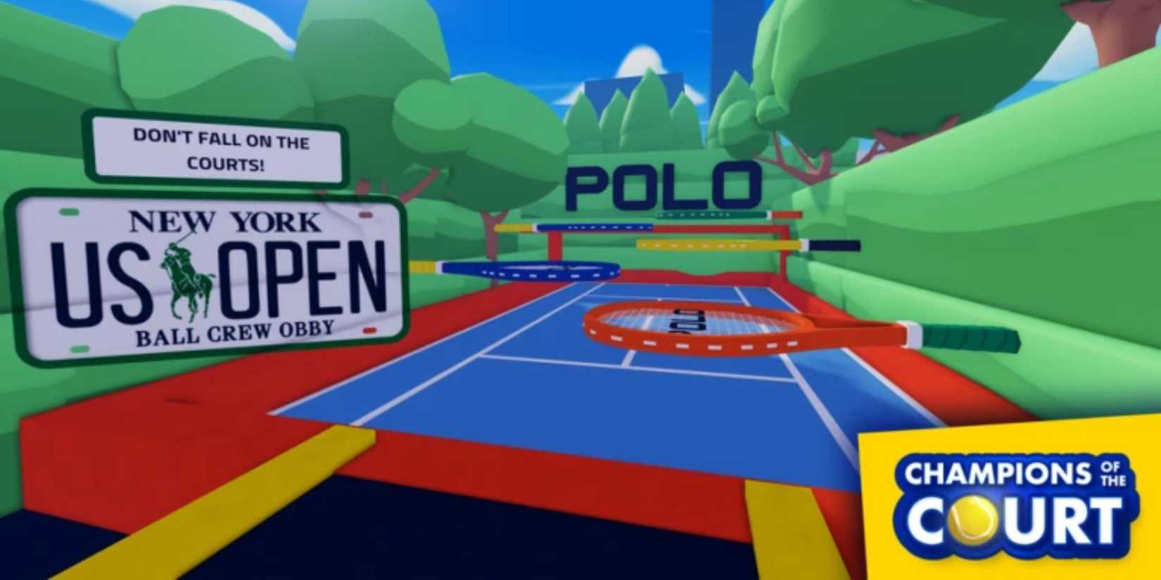 US Open: Champions of the Court Tennis field