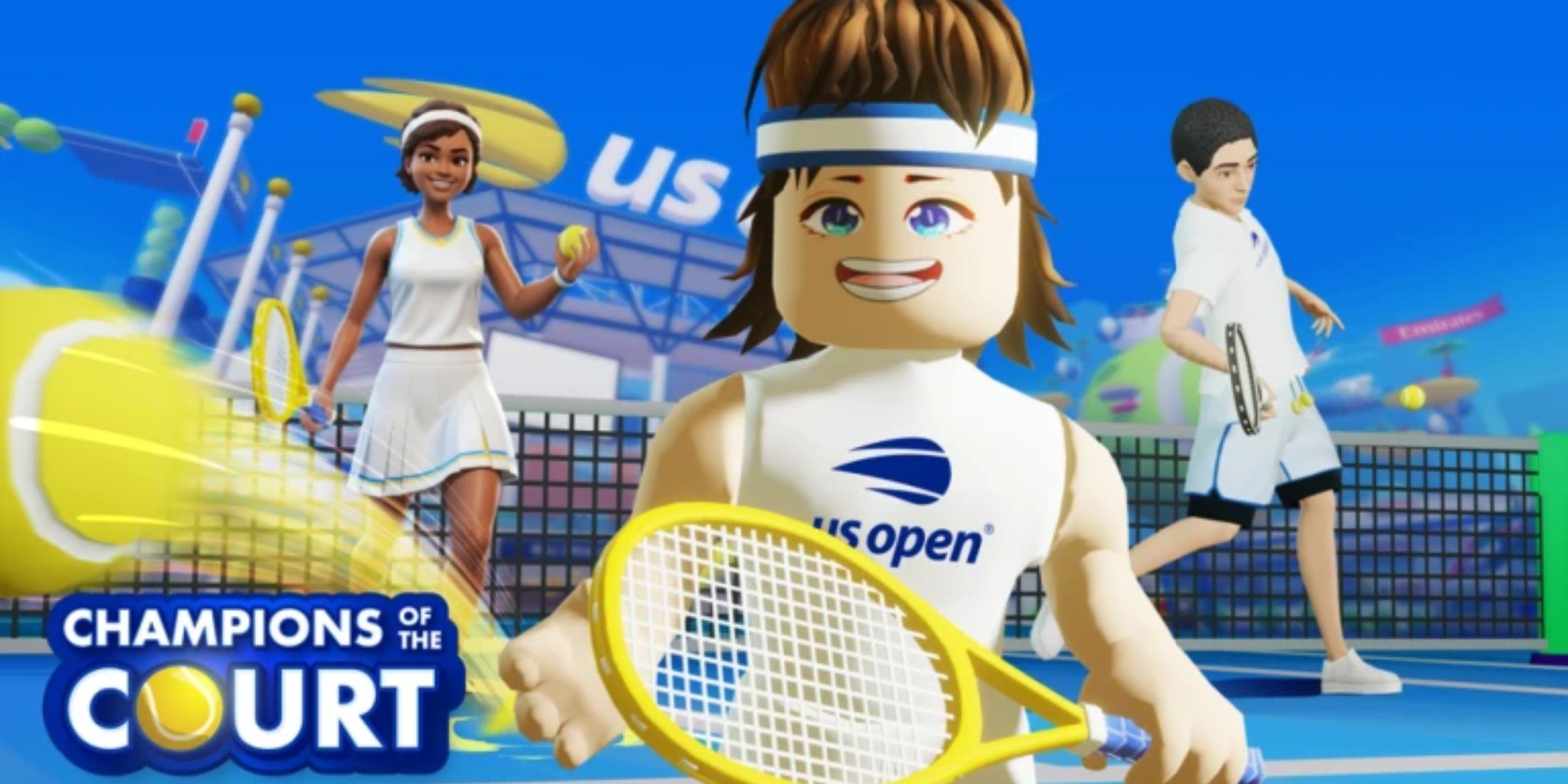 US Open: Champions of the Court Tennis characters
