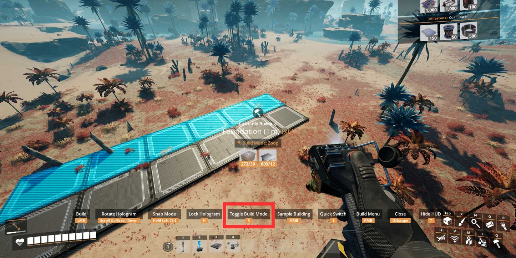 using zoop mode in satisfactory