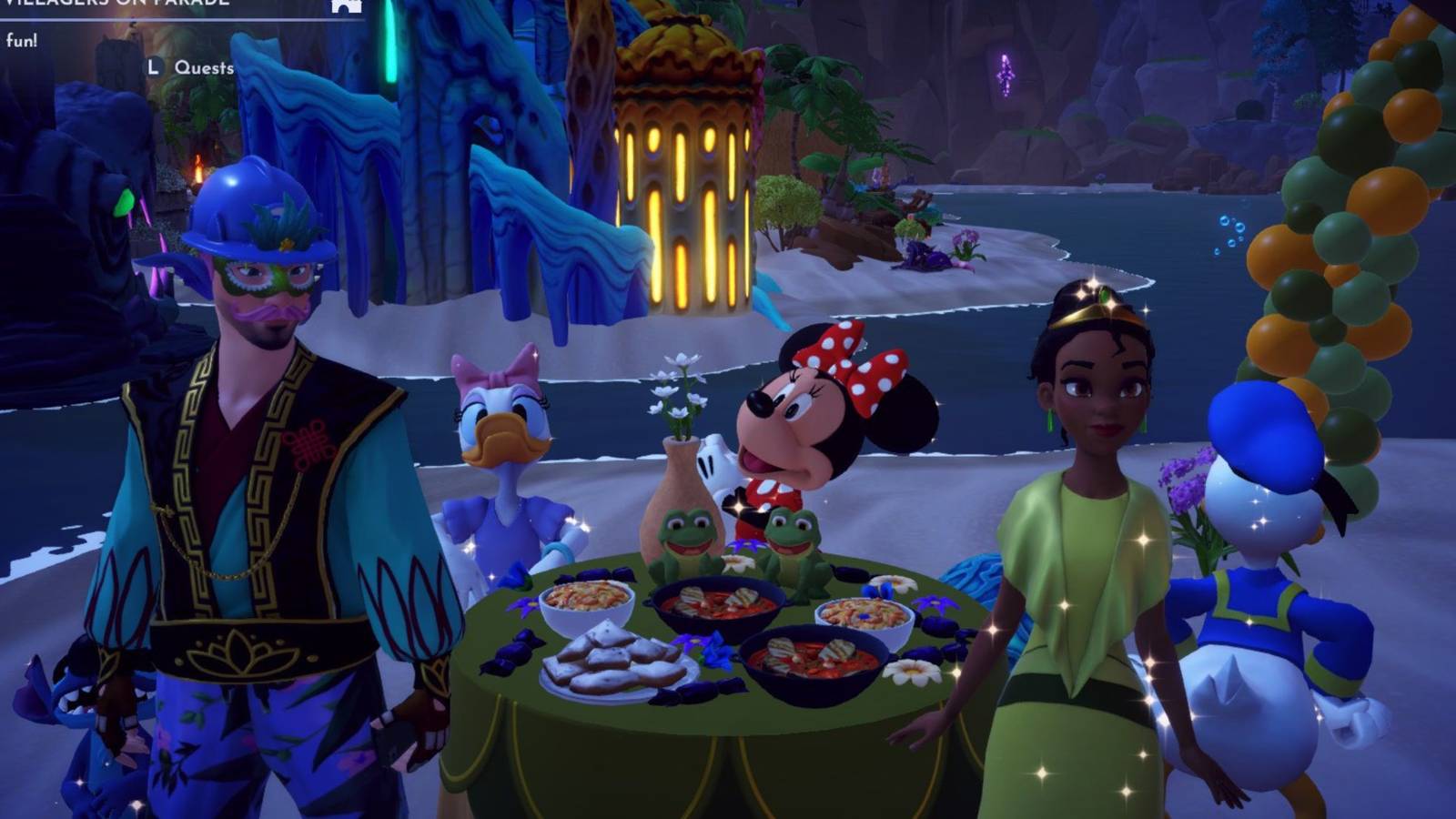 villagers on parade dreamlight valley 