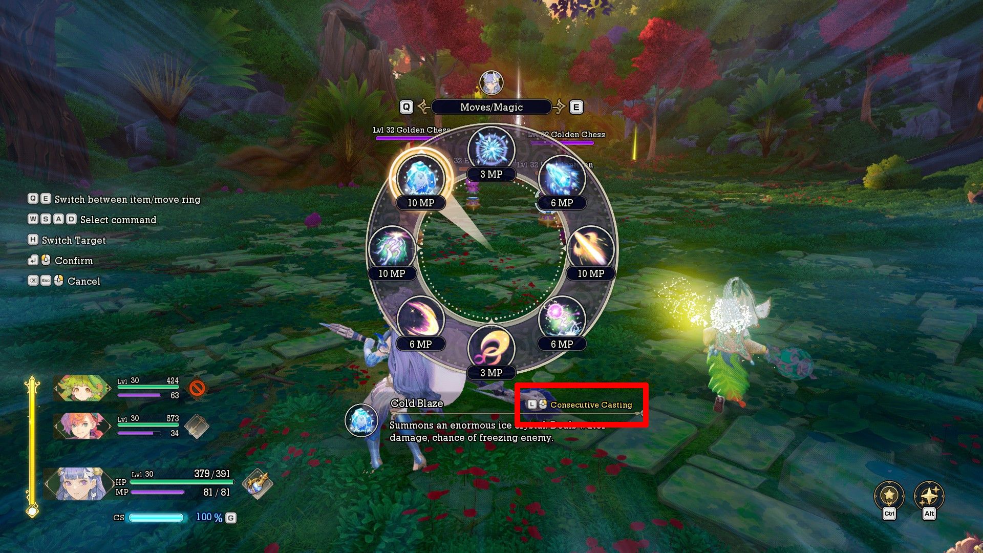 Visions of Mana: Consecutive Casting, Explained