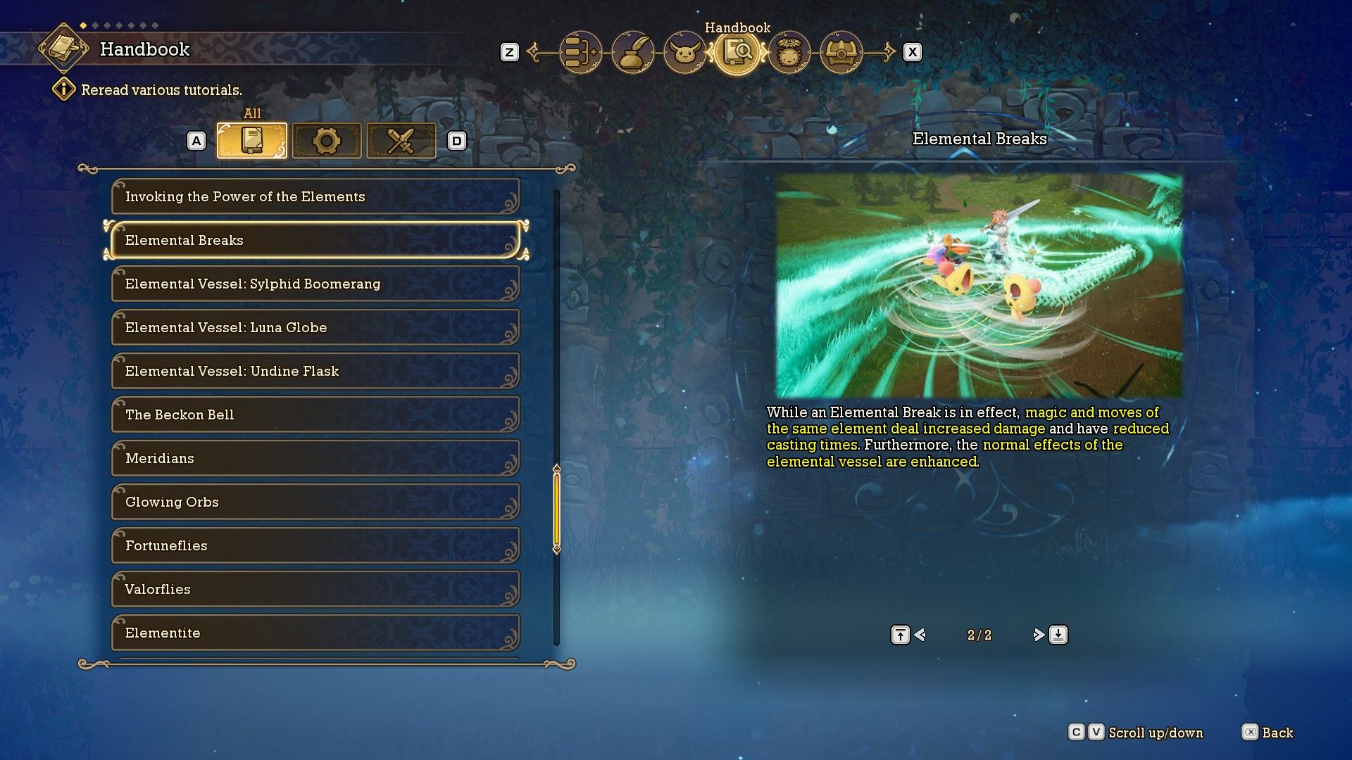 Visions of Mana: What is the Yellow Bar?