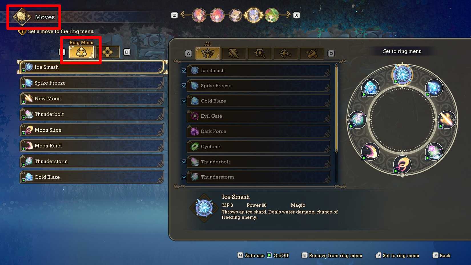 visions of mana consecutive casting how