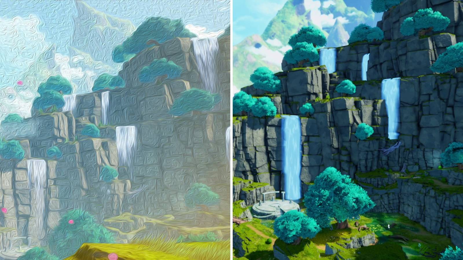 Visions of Mana_ Behind the Scenery 1 Walkthrough feature image